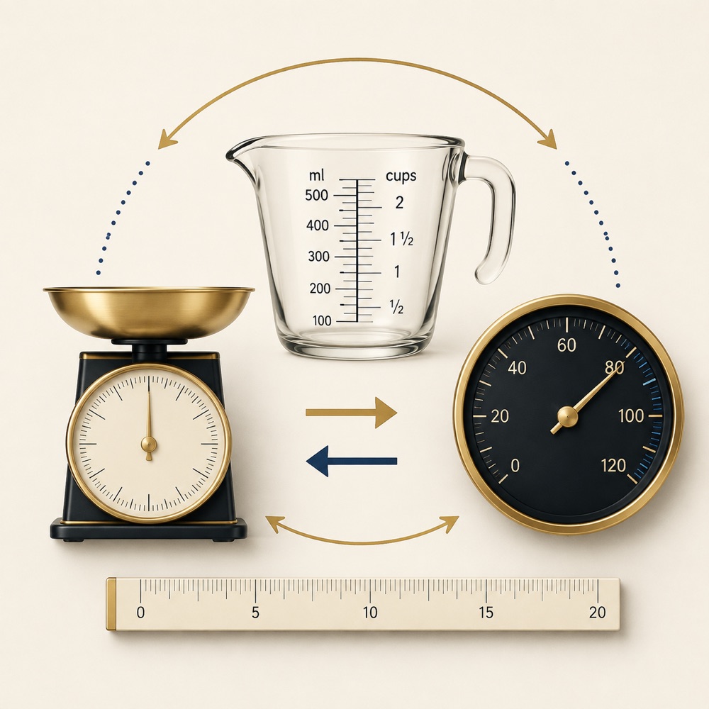 Illustration de la liste Les conversions utiles